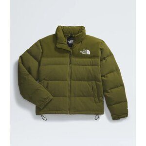 THE NORTH FACE 92 Nuptse Ripstop Forest Olive Green Jacket/Parka NEW